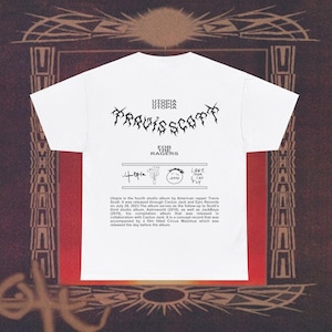 Travis Scott T-shirt Hiphopshirt Utopia T-shirt fan made shirt Rodeo Astroworld Cactus Jack | dit Travis Scott-T-shirt is een must-have! EU