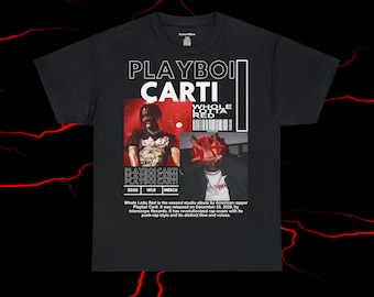 Playboi Carti T-Shirt: Whole Lotta Rot, Fan Made Hip Hop Tee