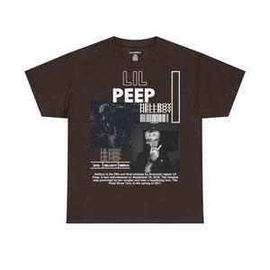 Lil Peep Hellboy T-Shirt, Emo Rap Grafik-T-Shirt Bild 5
