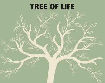 Tree of Life Art Narrative Therapy Worksheet | Made by Licensed Therapist