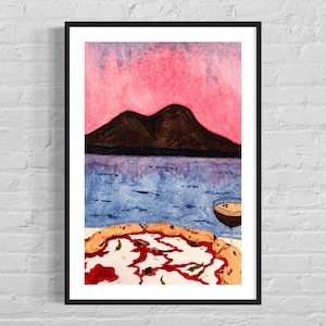 Mount Vesuvius Postcard - Napoli Italy