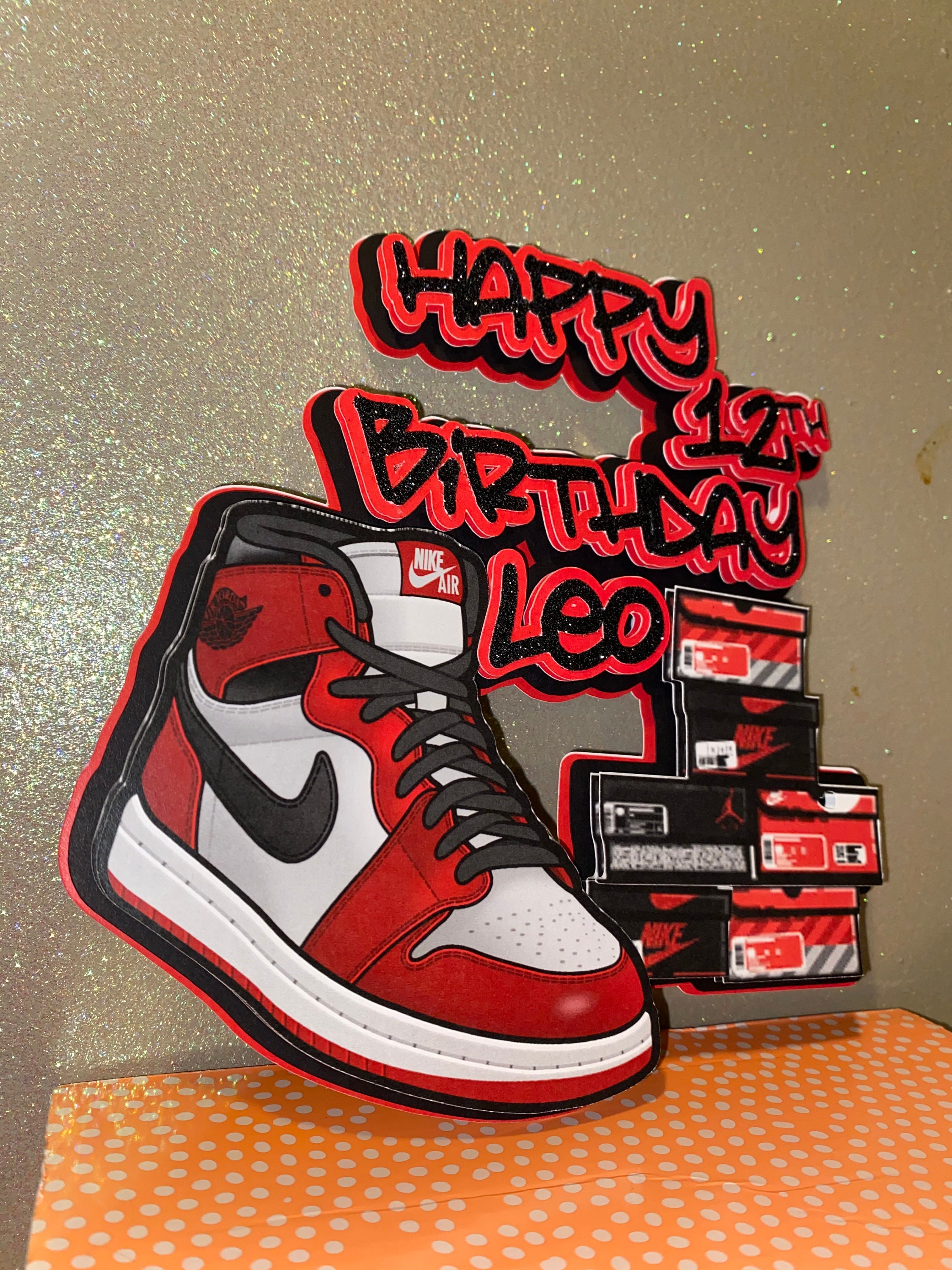 Jordan Cake Topper - Etsy