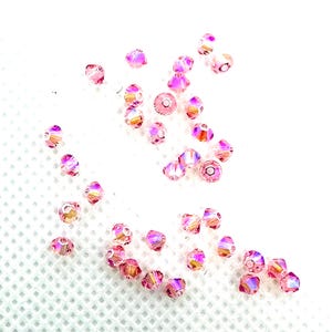 Article 5328 3mm Austrian crystal; Light Rose Shimmer 2x 36pc