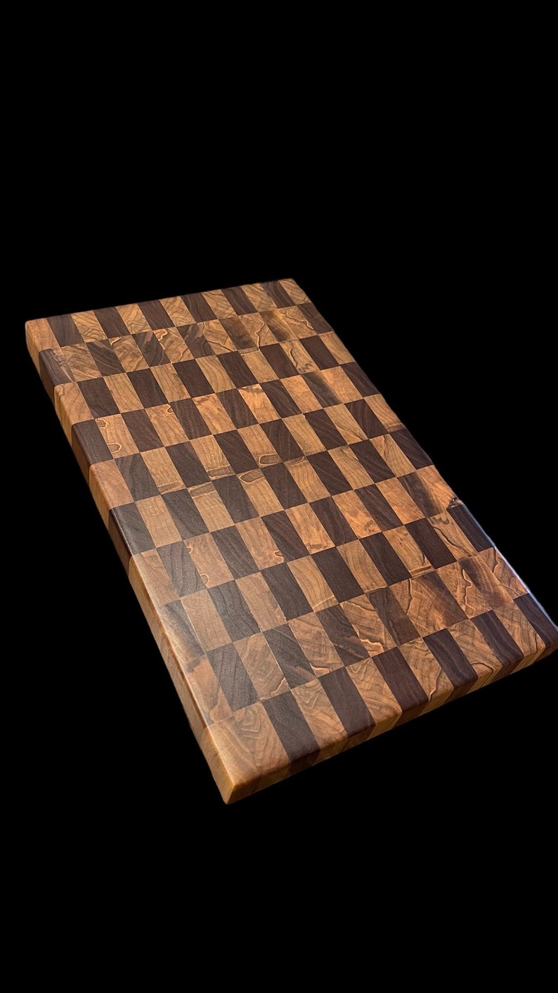 End Grain Cutting Board Etsy
