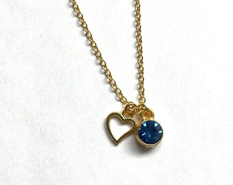 Personalisieren Sie Geburtsstein Halskette, Familie Geburtsstein Halskette, Brautjungfer Geschenk, Braut Geschenk, Geburtsstein Geschenk, Geschenk für Mama,Geburtsstein, Brijo