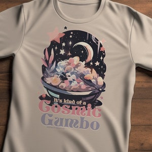 Cosmic Gumbo Shirt ITYSL T-shirt Unisex Cotton Shirt I Think You Should Leave Gift For Him or Her Soft Cream