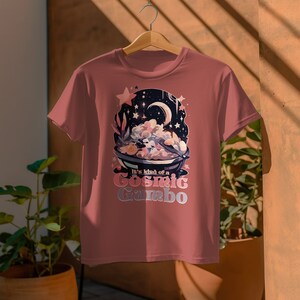 Cosmic Gumbo Shirt ITYSL T-shirt Unisex Cotton Shirt I Think You Should Leave Gift For Him or Her Mauve