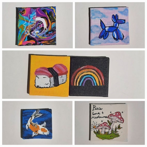 Magnetic Mini Canvases 