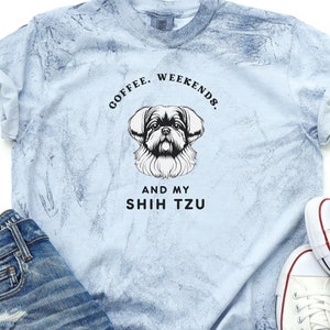Shih Tzu T-Shirt | Shih Tzu Shirt | Unisex Dog T-Shirt | Dog Gift For Her | For Mom | Dog Lover | For Dad | For Him | Pet Enthusiast TShirt