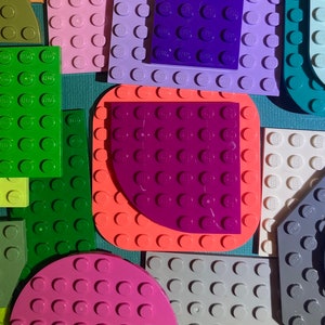 Lego plates— Assorted colors and sets