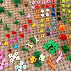 Lego garden kit, Lego and compatible flowers