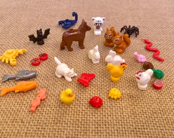 Lego animals, assorted, custom