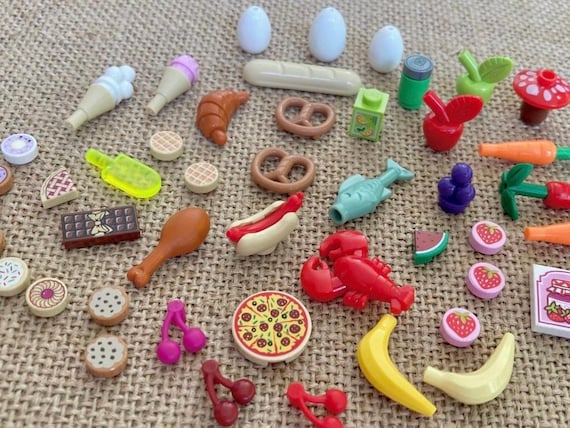 レゴの食べ物と飲み物の詰め合わせ、40個以上 - Etsy 日本
