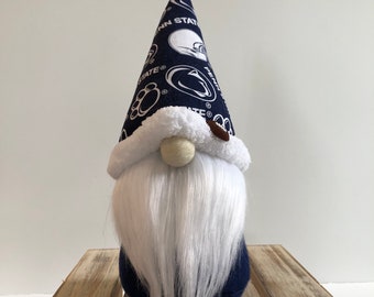 Penn State Gnome: Handmade Nittany Lions Football Decor