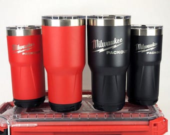 Custom Milwaukee Engraved 20oz & 30oz Packout Tumbler
