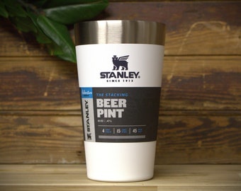 Stanley Custom Engraved 16oz Stackable Insulated Beer Pint 