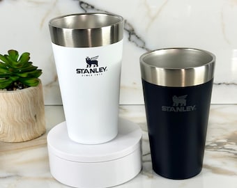 Stanley Custom Engraved 16oz Stackable Insulated Beer Pint