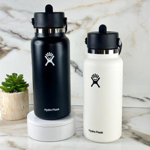 32oz & 40oz Custom Engraved Hydro Flask Travel Tumbler - Etsy