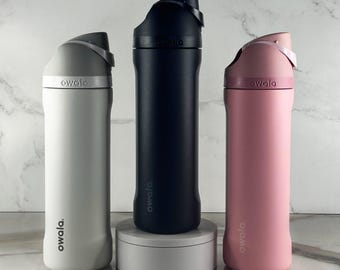 Custom Owala 24oz, 32oz, & 40oz Engraved FreeSip Water Bottle