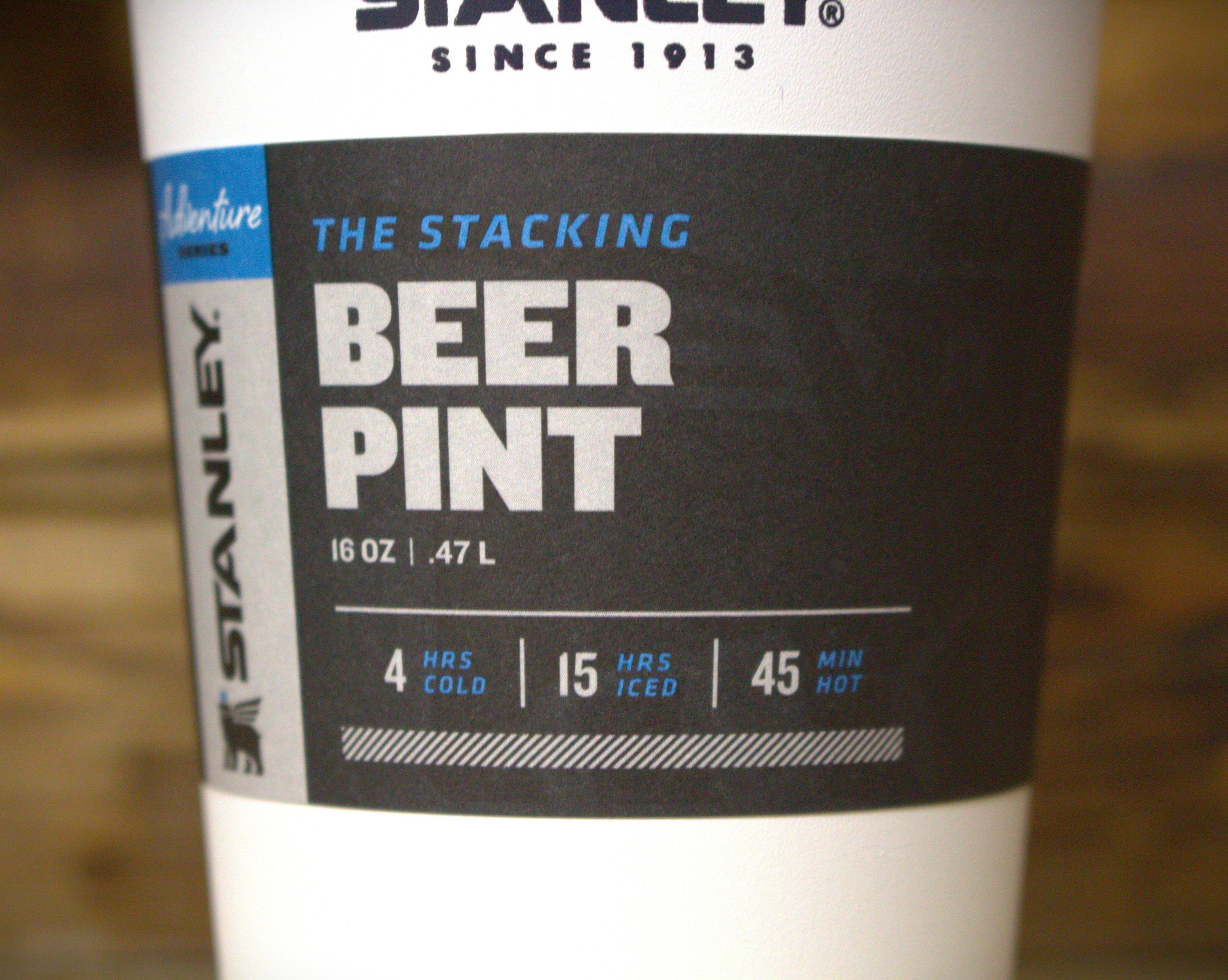 Stanley Adventure Stacking Beer Pint 16oz Iris