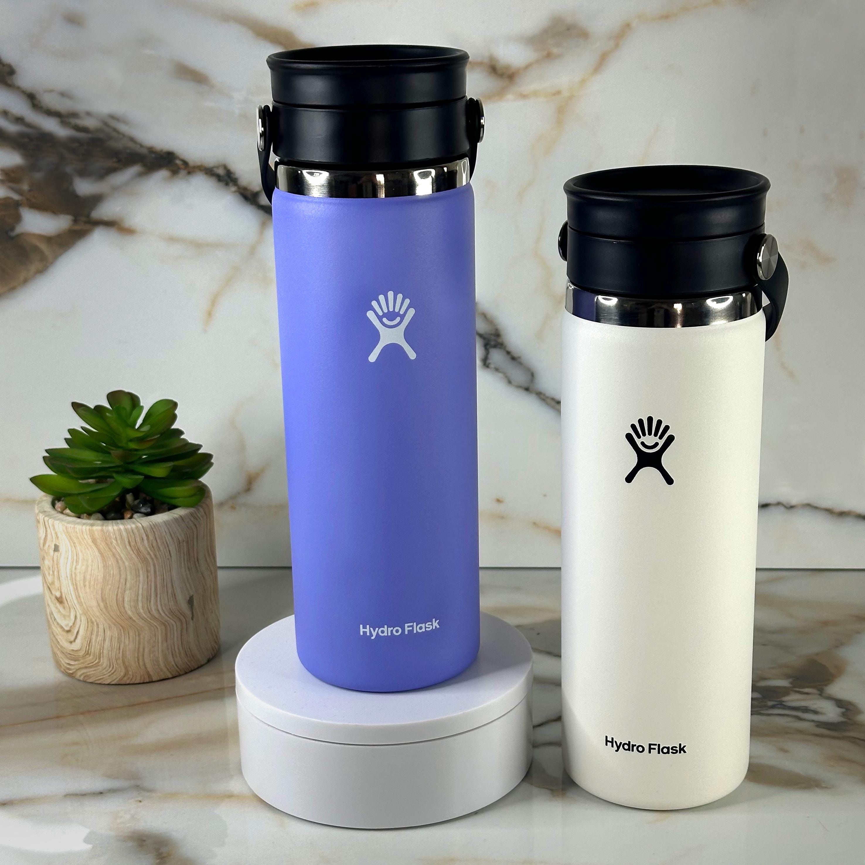 20oz Custom Engraved Hydro Flask Wide Mouth With a Flex Sip Lid - Etsy