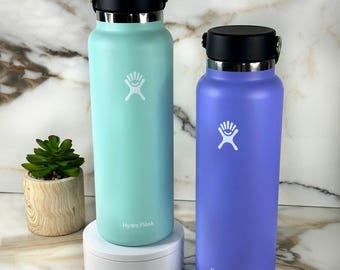 40oz Custom Engraved Hydro Flask Wide Mouth Bottle