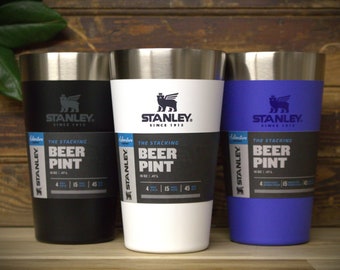 Stanley Custom Engraved 16oz Stackable Insulated Beer Pint