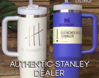 Stanley Custom Engraved 30oz Flowstate Quencher H2.0 Tumbler