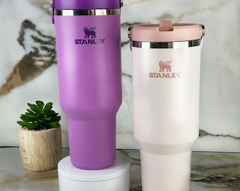Stanley Custom Engraved 40oz IceFlow Flip Straw Tumbler