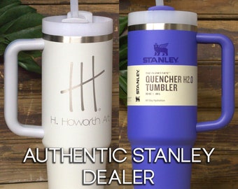 Stanley Clone H2O 40oz Travel Mug w/ handle and Customization-Not St – Fox  Creek Engraving and Gifts