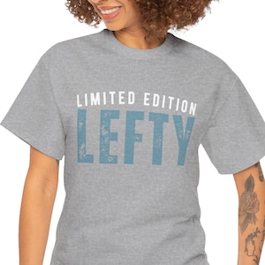 Limited Edition Lefty Tee: Unisex Heavy Cotton Graphic T-Shirt