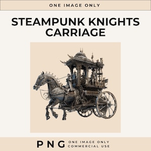 Carrozza Steampunk, Clipart di carrozza, Carrozza con cavalli PNG, Cavallo PNG, Clipart di carrozza Steampunk, Clipart di carrozza, Uso commerciale, Gotico