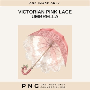 Viktorianische rosa Spitze Regenschirm, Aquarell Regenschirm Clipart, viktorianische Mode Clipart, Brautparty, kommerzielle Nutzung, Hochzeit Clipart