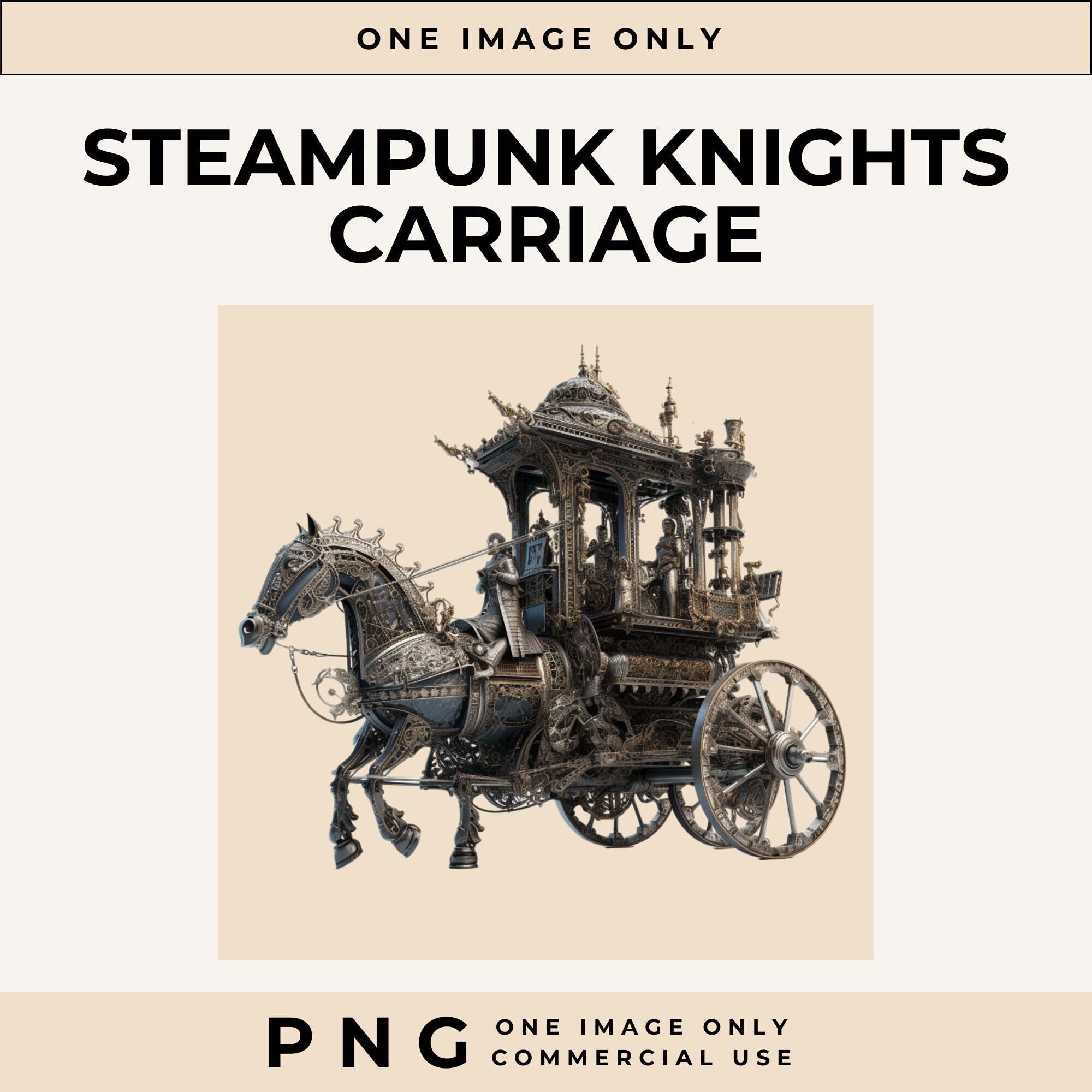 スチームパンクな馬車、馬車のクリップアート、馬車のPNG、馬のPNG
