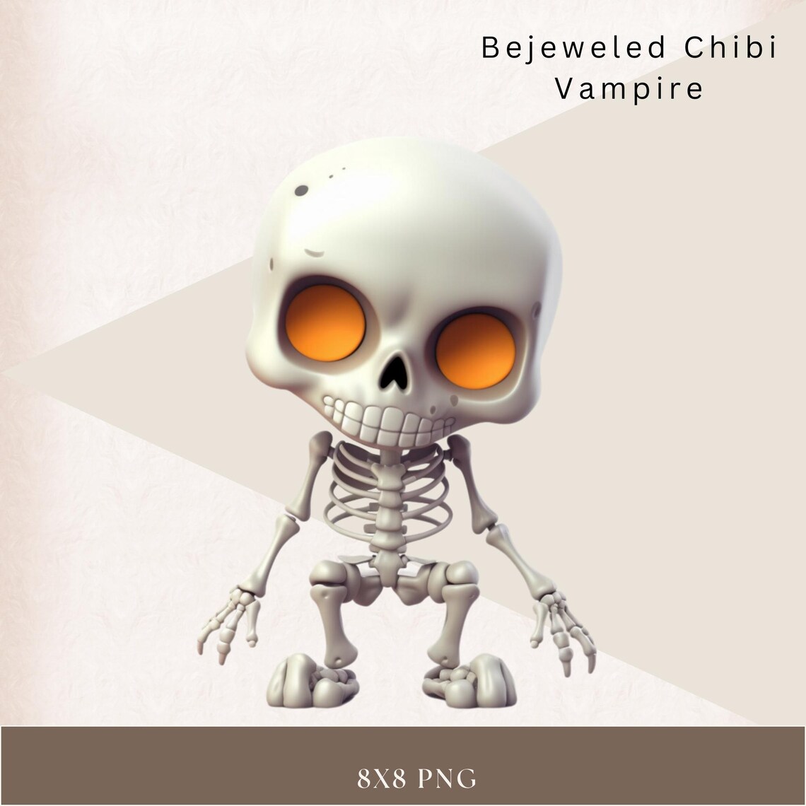 Halloween Cute Vampire Witches Skeleton Clipart, Bundle of 26 Spooky ...