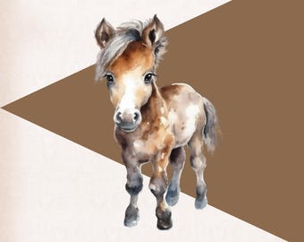 レア物！陶器の可愛いい子馬の絵画 レア物！陶器の可愛いい子馬の絵画 レア物！陶器の可愛いい子馬の絵画