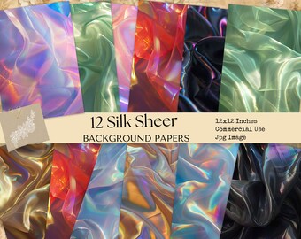 Texturas satinadas, papeles de fondo digitales sedosos, fondos imprimibles, manualidades digitales, uso comercial, fondos para arte mural, creación de tarjetas