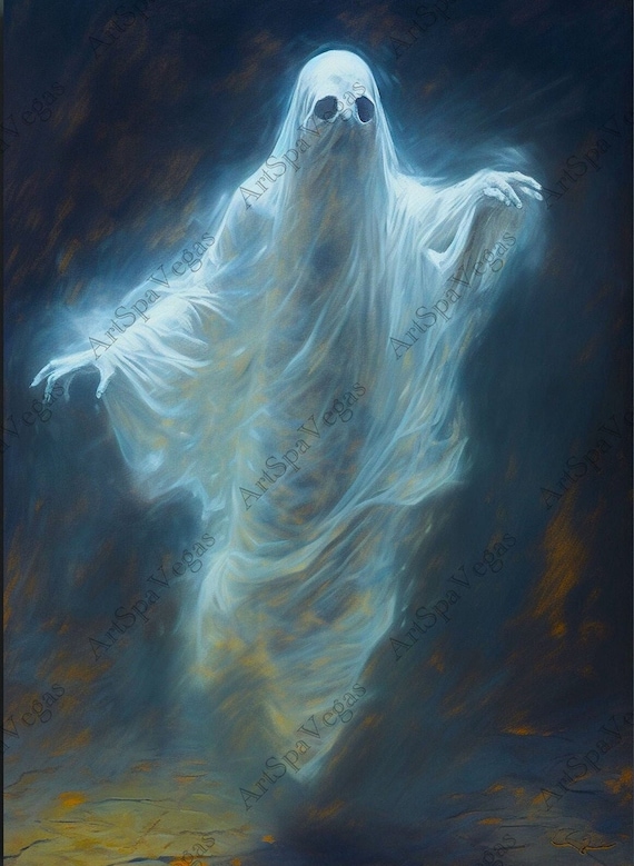 Ghost Canvas Art Print, 