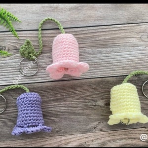 Crochet Flower Keyholder Pattern: Beginner-Friendly PDF (Instant Download)