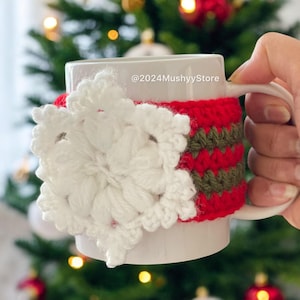 Häkelanleitung Schneeflocke: DIY Weihnachtsdeko (PDF-Muster)