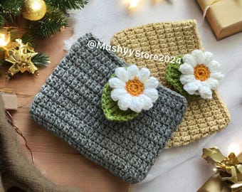 Crochet Daisy Dream Kindle/Book Cover Instant Download PDF Pattern