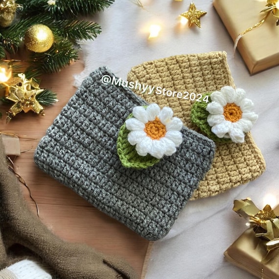 Crochet Daisy Dream Kindle/Book Cover Instant Download PDF Pattern
