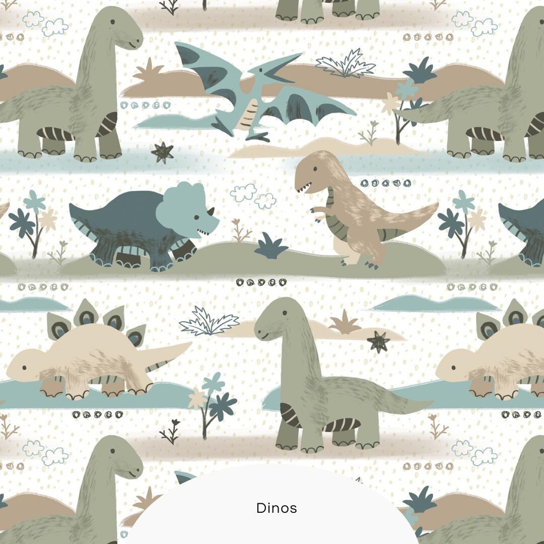 Cotton Flannel Fabric - Dinosaurs - Fabric by the Yard - Etsy