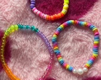 Rainbow bracelet pack