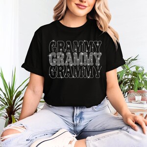 Most Popular Grammy Rhinestone Shirt, Cozy Grammy Sweatshirt, Cute Grammy Tank Top, Comfortable Grammy Tee, New Grammy Gift T-Shirt