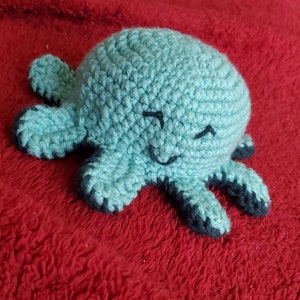 Crochet Mood Octopus Pattern *Digital Download*