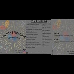 24 Digital Holiday-Themed Cocktail Recipes