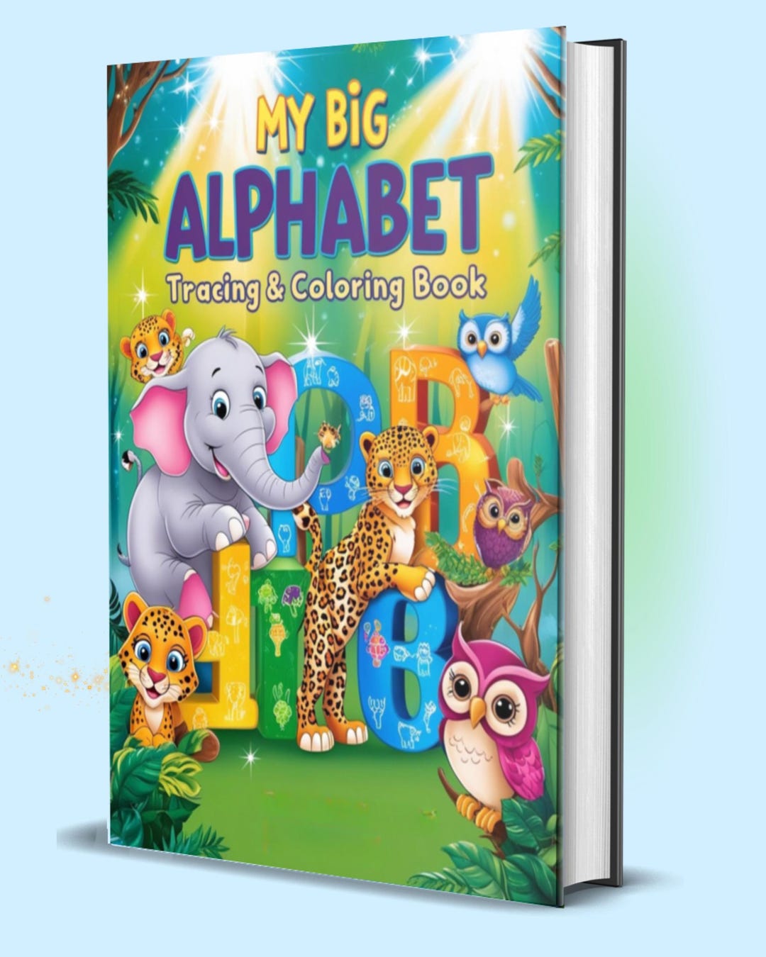 My First Abc Write My First Alphabet Coloring Book, A Fun ABC Coloring Book for Kids ...