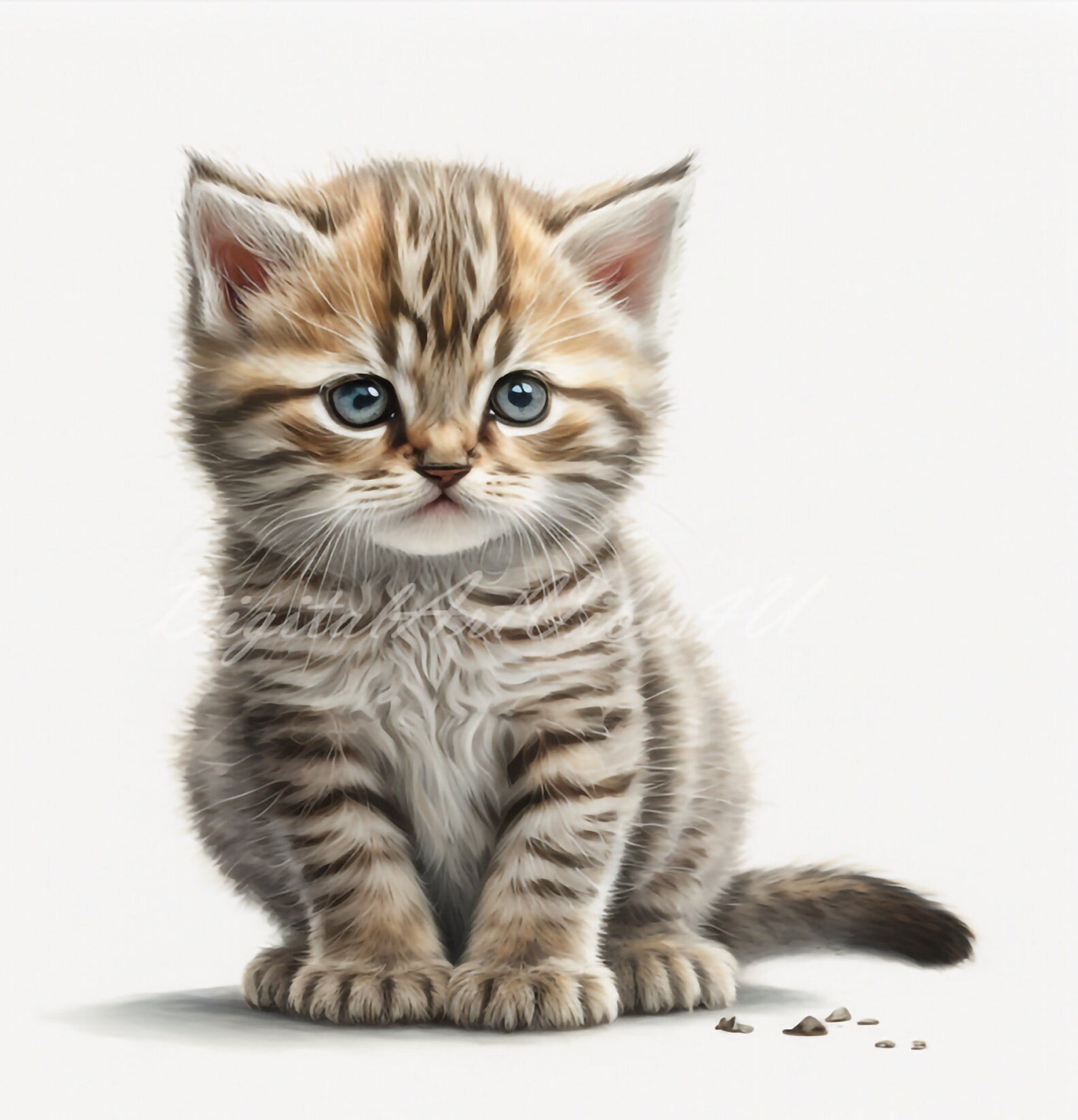 10 Realistic Kitten | Lifelike, Cute, Cat Images, PNG, Instant Download ...