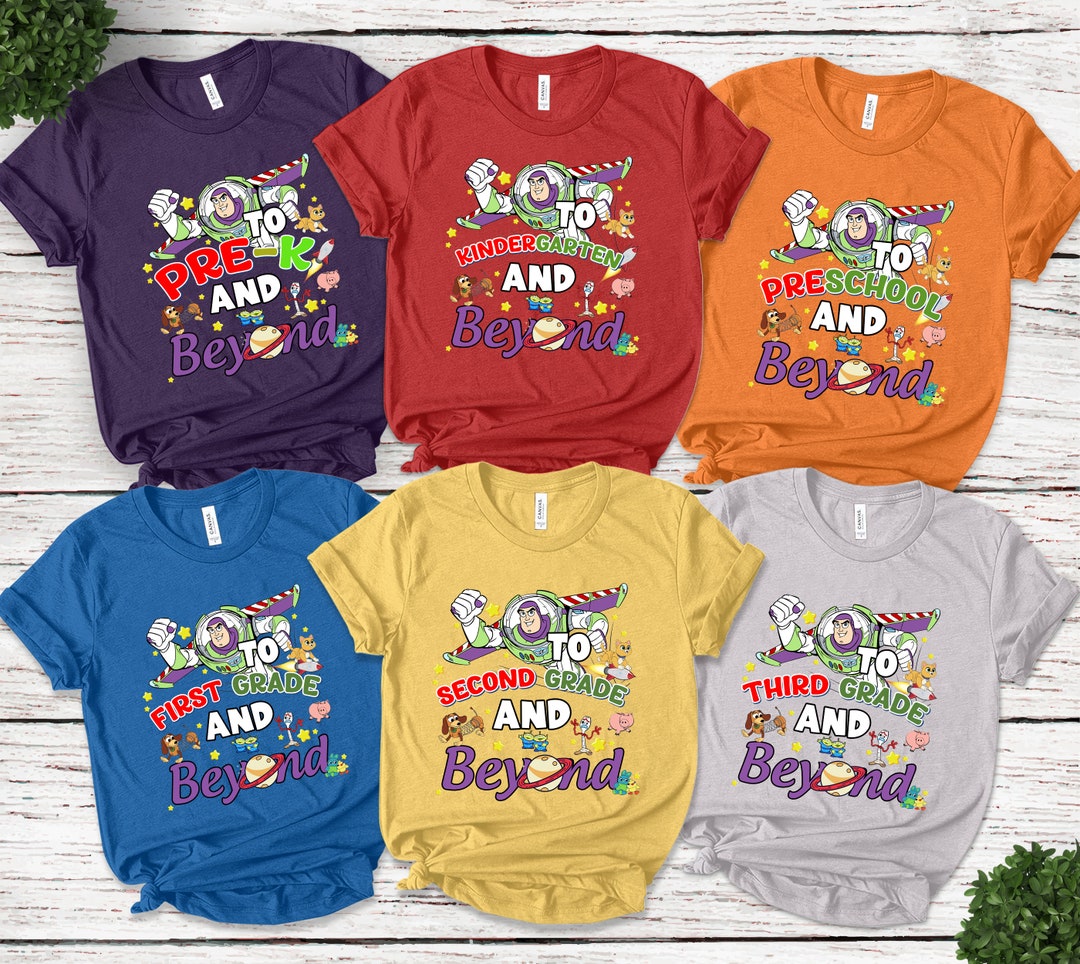 Toy Story Back to School Shirt to School and Beyond Shirt Etsy UK